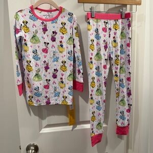 Girls' Minnie Mouse Princess Bamboo Pajama Set size 5/6 NWT by Bundle of Joy